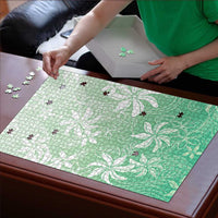 Tiare Tahiti Puzzle Matcha Polynesia Motifs - Polynesian Pride