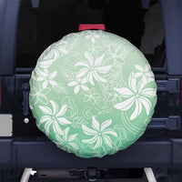Tiare Tahiti Spare Tire Cover Matcha Polynesia Motifs - Polynesian Pride