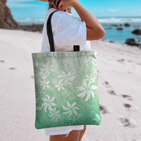 Tiare Tahiti Tote Bag Matcha Polynesia Motifs - Polynesian Pride