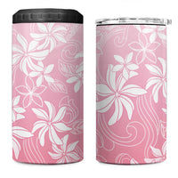 Tiare Tahiti 4 in 1 Can Cooler Tumbler Pink Polynesia Motifs - Polynesian Pride