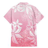 Tiare Tahiti Family Matching Mermaid Dress and Hawaiian Shirt Pink Polynesia Motifs - Polynesian Pride