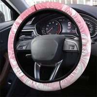 Tiare Tahiti Steering Wheel Cover Pink Polynesia Motifs - Polynesian Pride