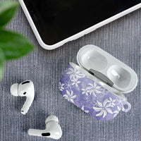 Tiare Tahiti AirPods Case Purple Polynesia Motifs - Polynesian Pride