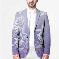 Tiare Tahiti Blazer Purple Polynesia Motifs - Polynesian Pride