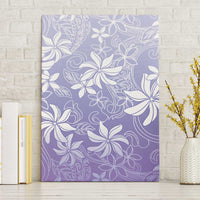Tiare Tahiti Canvas Wall Art Purple Polynesia Motifs - Polynesian Pride