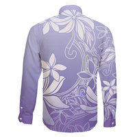 Tiare Tahiti Family Matching Puletasi and Hawaiian Shirt Purple Polynesia Motifs - Polynesian Pride