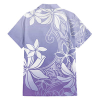 Tiare Tahiti Hawaiian Shirt Purple Polynesia Motifs - Polynesian Pride
