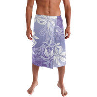 Tiare Tahiti Lavalava Purple Polynesia Motifs - Polynesian Pride