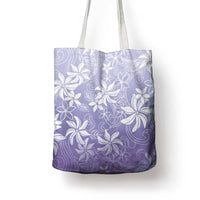 Tiare Tahiti Tote Bag Purple Polynesia Motifs - Polynesian Pride