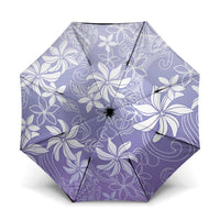 Tiare Tahiti Umbrella Purple Polynesia Motifs - Polynesian Pride