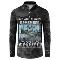 Personalized Pearl Harbor Remembrance Day Button Sweatshirt We Will Always Remember