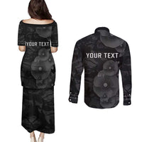 Personalized Pearl Harbor Remembrance Day Couples Matching Puletasi and Long Sleeve Button Shirt We Will Always Remember