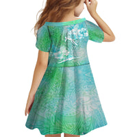 Couple Sea Turtle One Love One Heart Family Matching Off Shoulder Maxi Dress and Hawaiian Shirt LT05 - Polynesian Pride