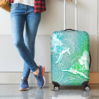 Couple Sea Turtle One Love One Heart Luggage Cover LT05 - Polynesian Pride