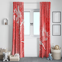 Polynesia Sea Turtle Couple Window Curtain Happy Valentine Day Red LT05 - Polynesian Pride