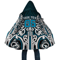 Custom Aotearoa Ngati Porou Cloak Maori Tribal Pattern Mix Poutama