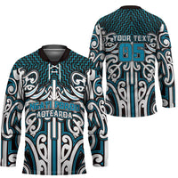 Custom Aotearoa Ngati Porou Hockey Jersey Maori Tribal Pattern Mix Poutama