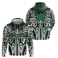 Custom Aotearoa Ngai Tahu Hoodie Maori Tribal Pattern Mix Poutama