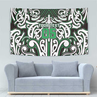 Custom Aotearoa Ngai Tahu Tapestry Maori Tribal Pattern Mix Poutama