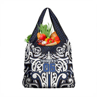 Custom Aotearoa Ngati Tuwharetoa Grocery Bag Maori Tribal Pattern Mix Poutama