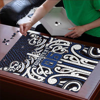 Custom Aotearoa Ngati Tuwharetoa Puzzle Maori Tribal Pattern Mix Poutama
