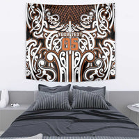 Custom Aotearoa Waikato Tapestry Maori Tribal Pattern Mix Poutama