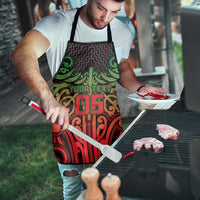 Custom Aotearoa Tuhoe Apron Maori Tribal Pattern Mix Poutama