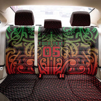 Custom Aotearoa Tuhoe Back Car Seat Cover Maori Tribal Pattern Mix Poutama