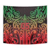 Custom Aotearoa Tuhoe Tapestry Maori Tribal Pattern Mix Poutama