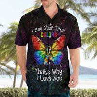 I See Your True Colors Personalised Hawaiian Shirt Autism Awareness LT05 - Polynesian Pride