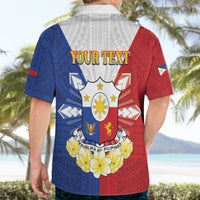 Personalised Philippines Independence Day Hawaiian Shirt Maligayang Araw ng Kalayaan Filipino Carabao LT05 - Polynesian Pride