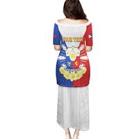 Personalised Philippines Independence Day Puletasi Maligayang Araw ng Kalayaan Filipino Carabao LT05 - Polynesian Pride