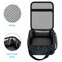 Matariki New Zealand Lunch Bag Maori Pattern Blue Galaxy