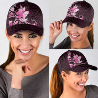 Matariki New Zealand Classic Cap Maori Pattern Pink Galaxy