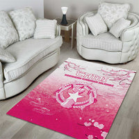 Sakura Marianas Area Rug CNMI Seal