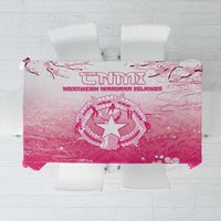 Sakura Marianas Tablecloth CNMI Seal