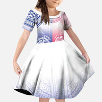 Custom Northern Mariana Islands And Japan Together Family Matching Long Sleeve Bodycon Dress and Hawaiian Shirt