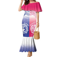 Custom Northern Mariana Islands And Japan Together Mermaid Dress