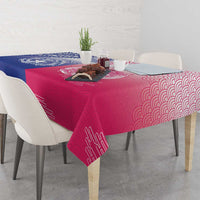 Northern Mariana Islands And Japan Together Tablecloth