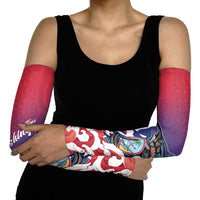 Guam Blue Marlin Fishing Arm Sleeves Polynesian Style LT05 - Polynesian Pride