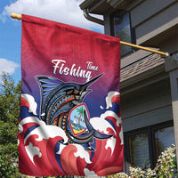 Guam Blue Marlin Fishing Garden Flag Polynesian Style LT05 - Polynesian Pride
