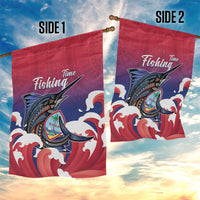 Guam Blue Marlin Fishing Garden Flag Polynesian Style LT05 - Polynesian Pride