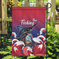 Guam Blue Marlin Fishing Garden Flag Polynesian Style LT05 Garden Flag Red - Polynesian Pride