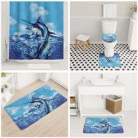 Hawaii Blue Marlin Fishing Bathroom Set LT05 - Polynesian Pride