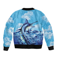 Hawaii Blue Marlin Fishing Bomber Jacket LT05 - Polynesian Pride
