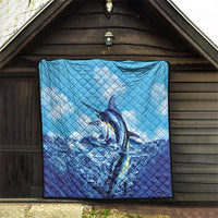 Hawaii Blue Marlin Fishing Quilt LT05 - Polynesian Pride