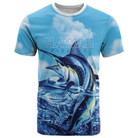 Hawaii Blue Marlin Fishing T Shirt