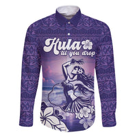 Aloha Hawaii Kauai Island Family Matching Tank Maxi Dress and Hawaiian Shirt Hula Till You Drop