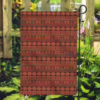 Polynesian Princess Inspired Tapa Pattern Garden Flag LT05 Garden Flag Red - Polynesian Pride
