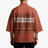 Polynesian Princess Inspired Tapa Pattern Kimono LT05 - Polynesian Pride